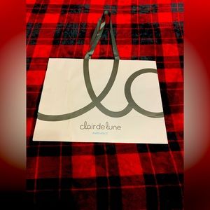 Clair de lune paper gift bag / It is new
